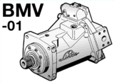 LINDE BMV50-01斜轴液压马达  液压先导变量控制 高压高扭矩输出